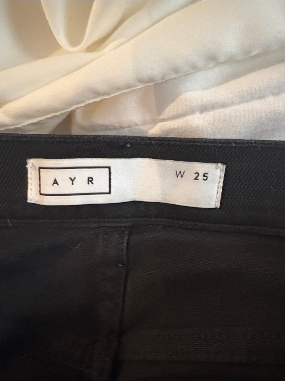 AYR Yes Yes Yes Straight Leg Jeans Black - Picture 2 of 6
